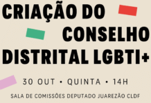 Criação do Conselho Distrital LGBTI+ será debatida na CLDF