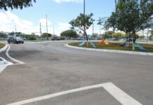 Riacho Fundo ganha nova saída para melhorar a circulação na DF-075