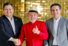 Hugo e Alcolumbre pavimentam reeleição no Congresso com vitória de Lula