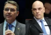 Flávio pede que Moraes deixe investigação e que Mendonça assuma caso