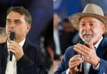 Aliados fazem atos pelo país, e Flávio e Lula se enfrentam em debate na TV